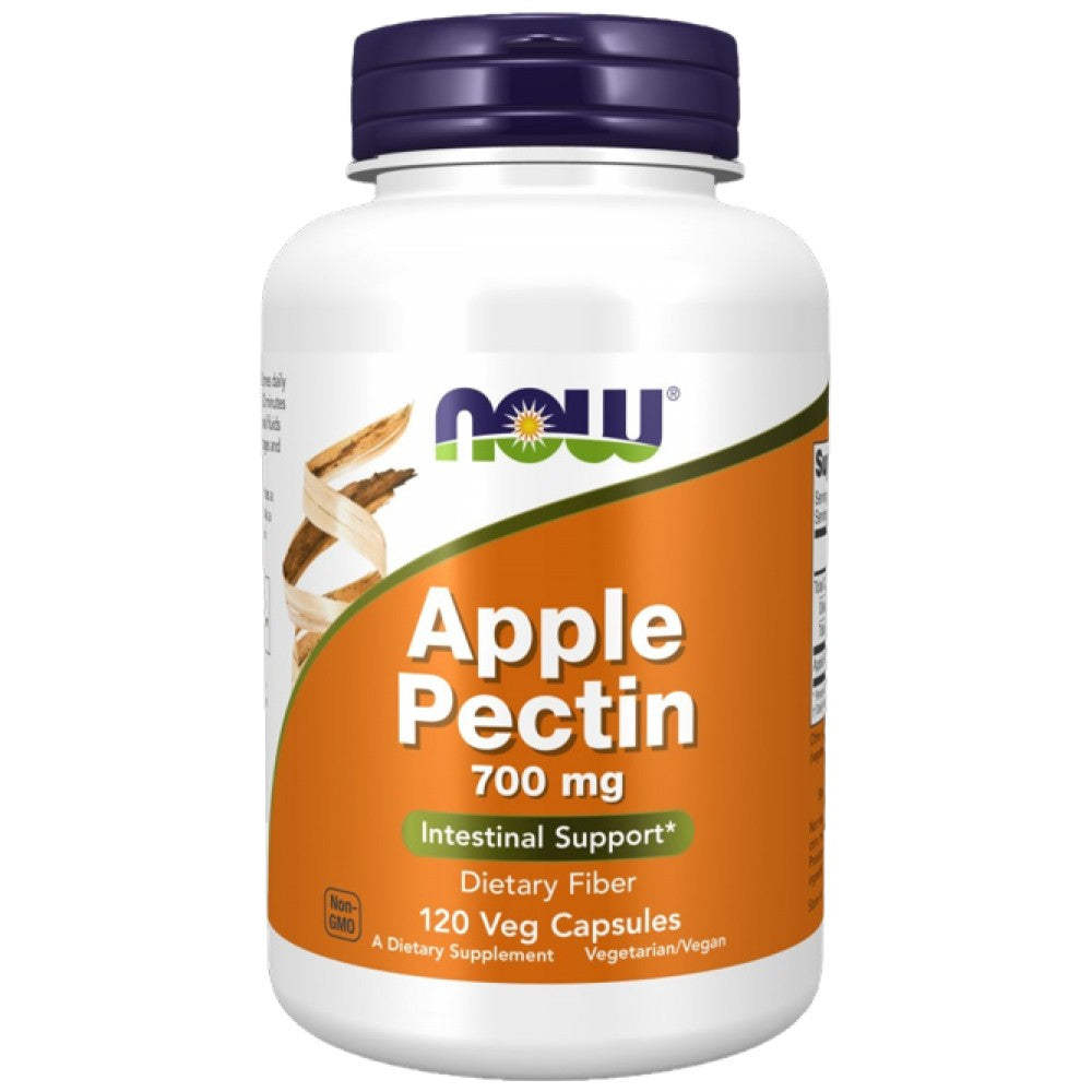 NOW Foods Apple Pectin 700 mg - Ябълков пектин фибри 700 mg