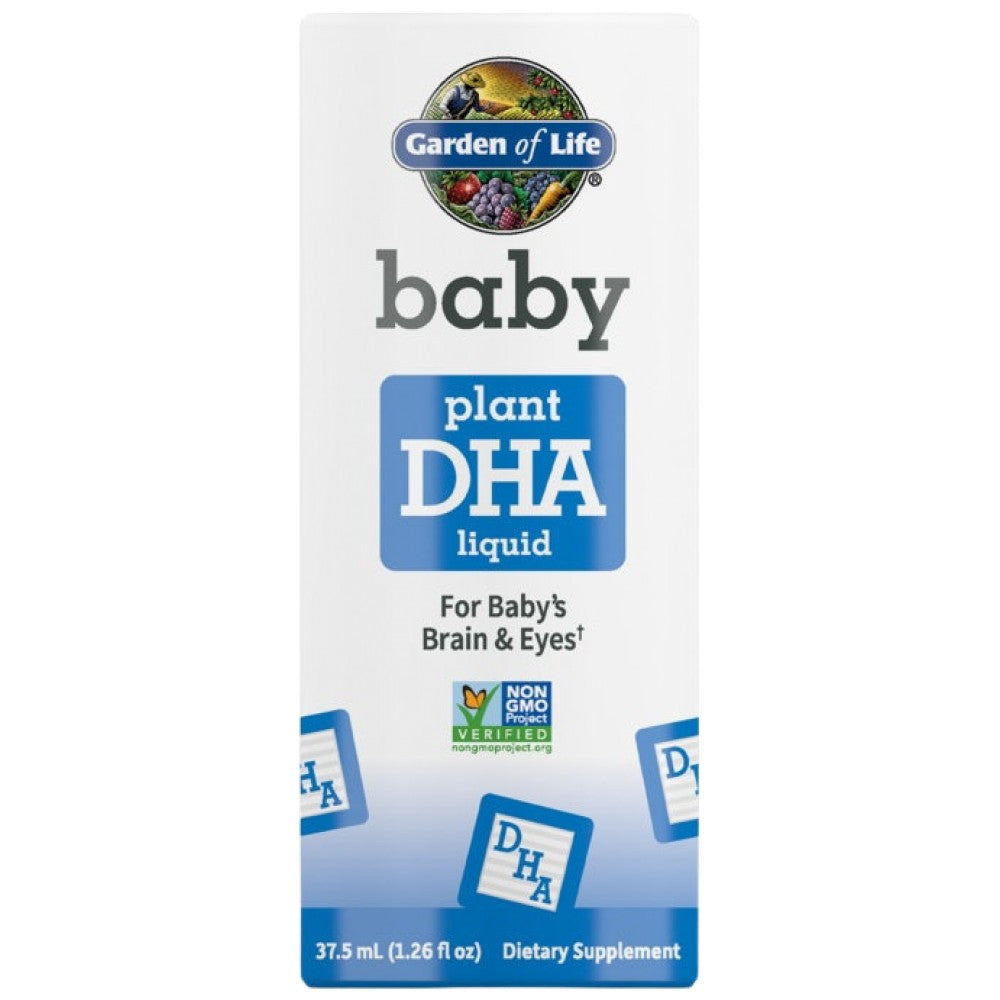 Garden Of Life Baby Plant DHA Liquid - Веган DHA за бебета течна