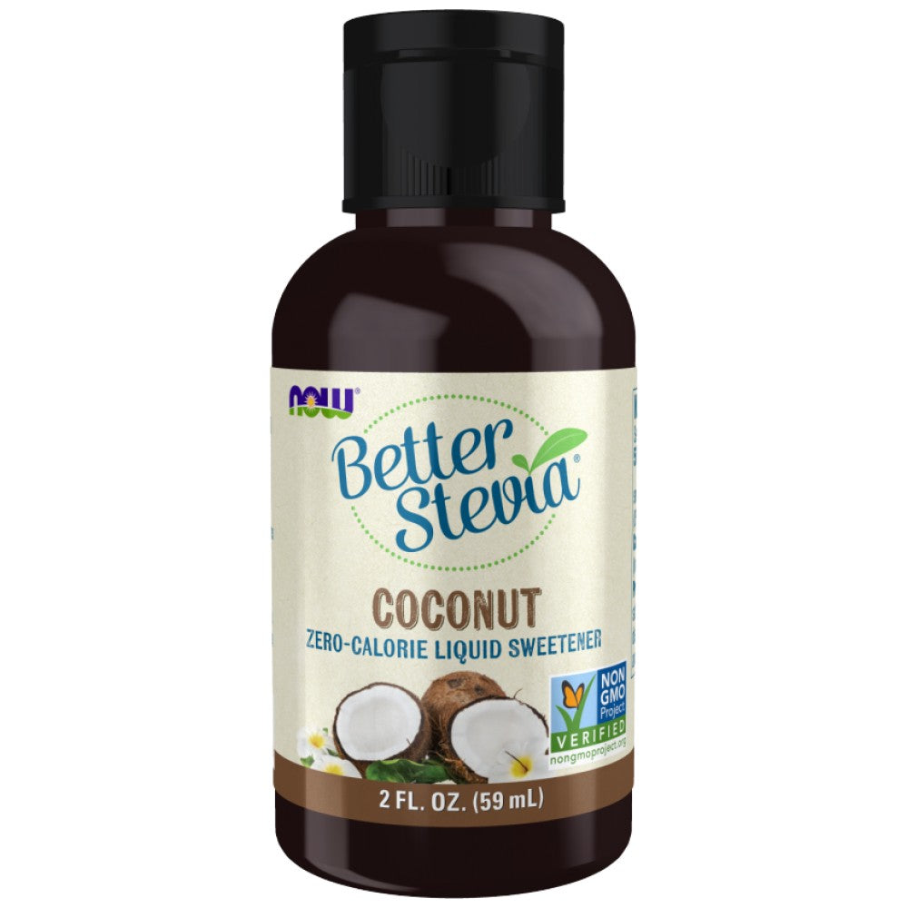NOW Foods Better Stevia Liquid Different Flavors - Течна стевия с различни вкусове