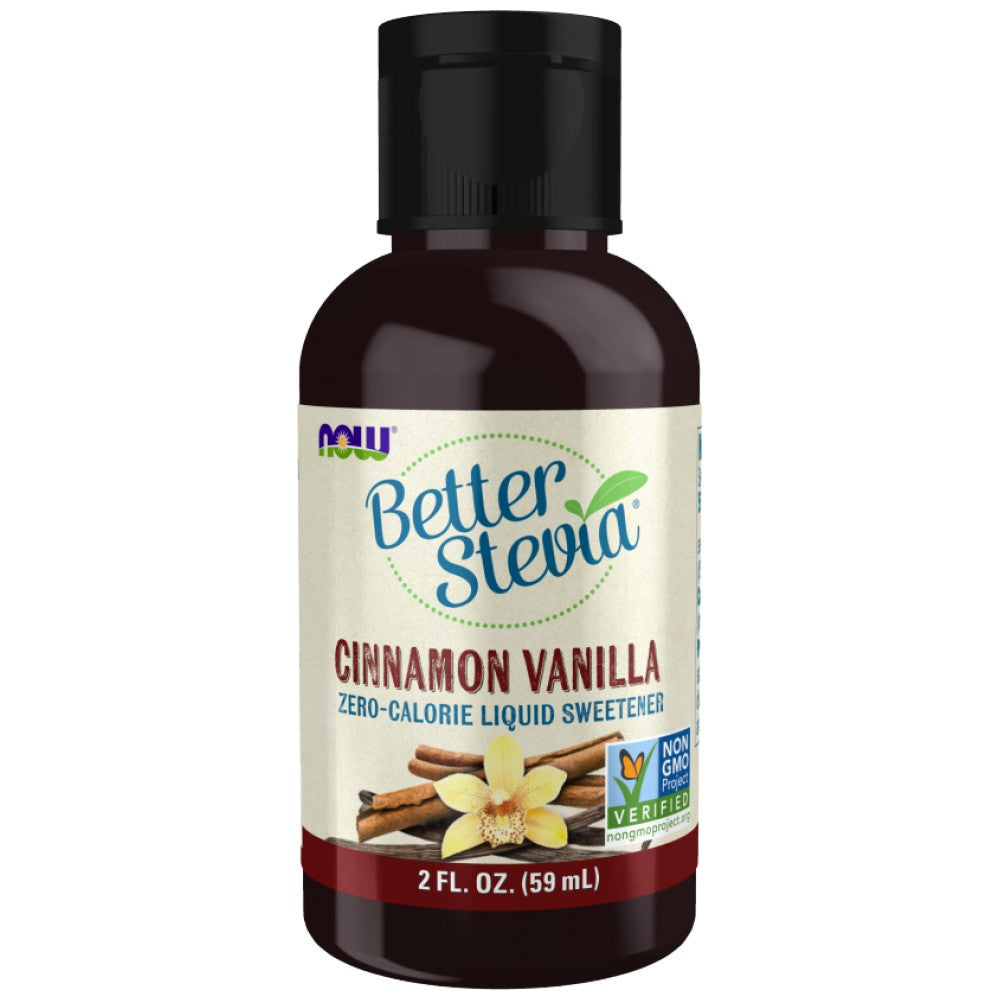 NOW Foods Better Stevia Liquid Different Flavors - Течна стевия с различни вкусове