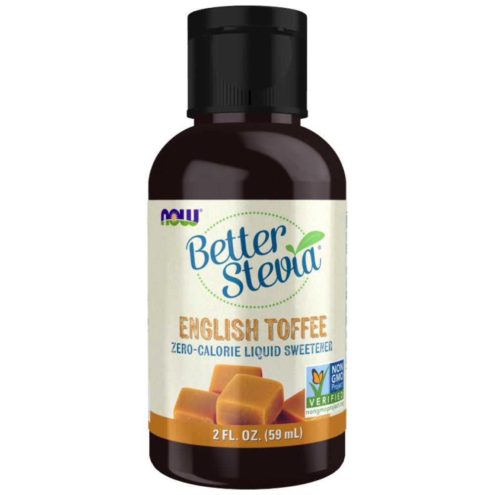 NOW Foods Better Stevia Liquid Different Flavors - Течна стевия с различни вкусове