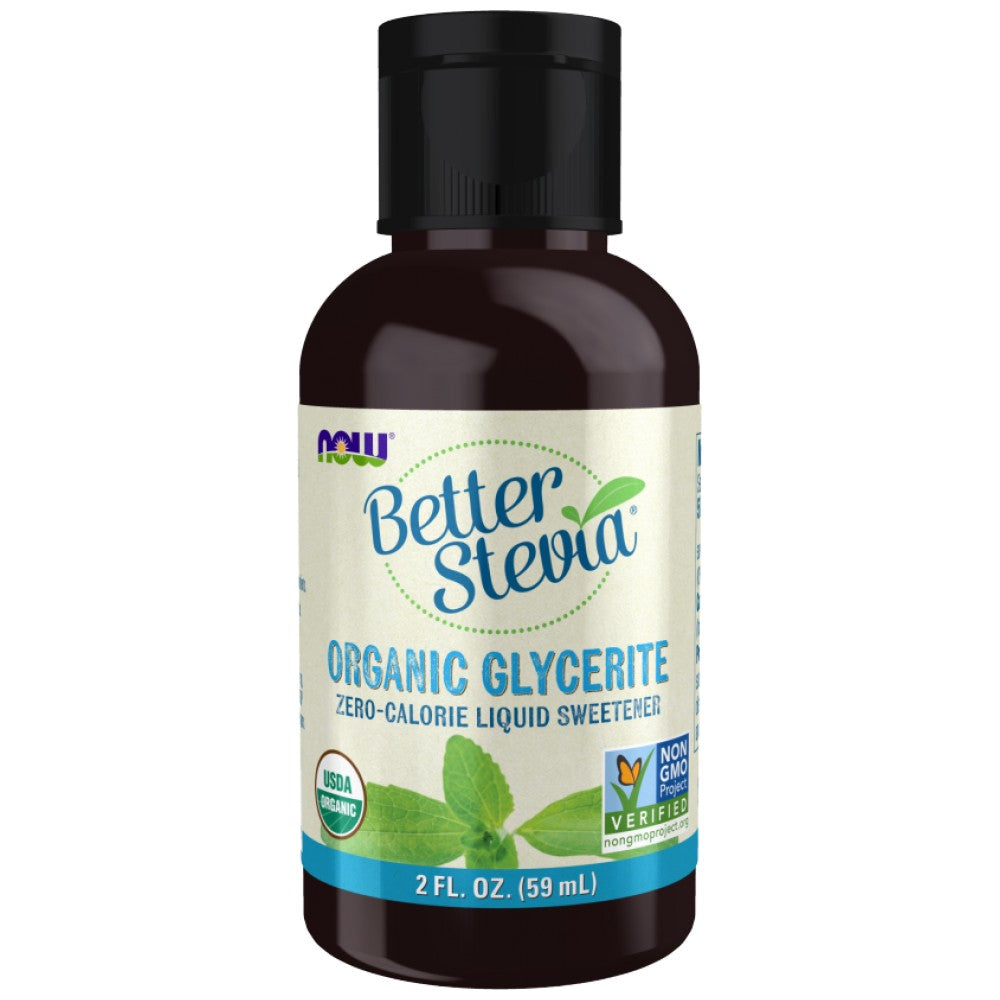 NOW Foods Better Stevia Liquid Glycerite - Течна стевия глицерит
