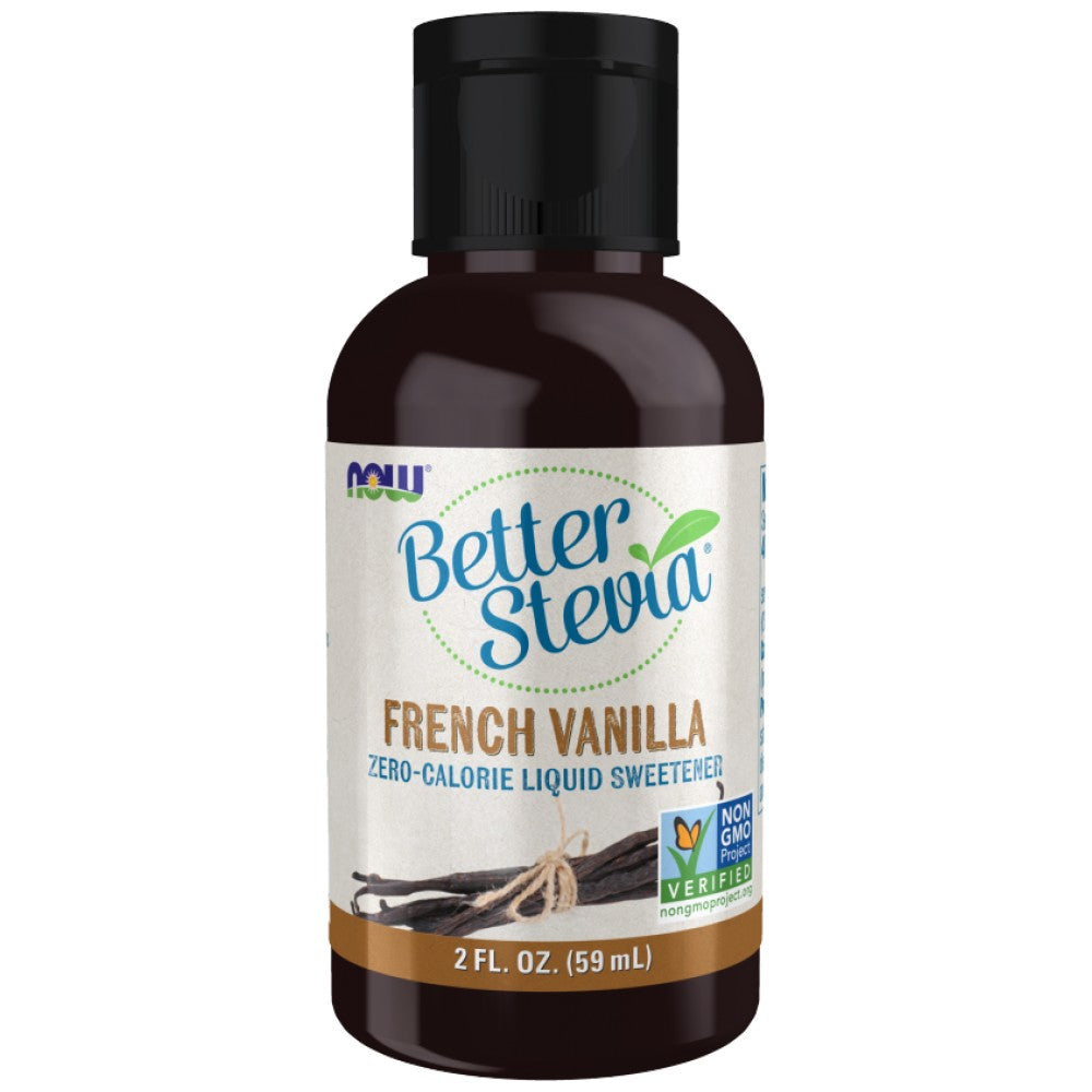 NOW Foods Better Stevia Liquid Different Flavors - Течна стевия с различни вкусове
