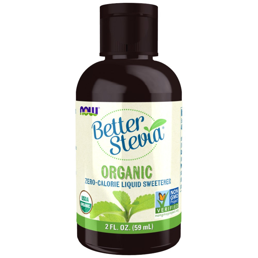 NOW Foods Better Stevia Liquid Organic - Течна стевия органична
