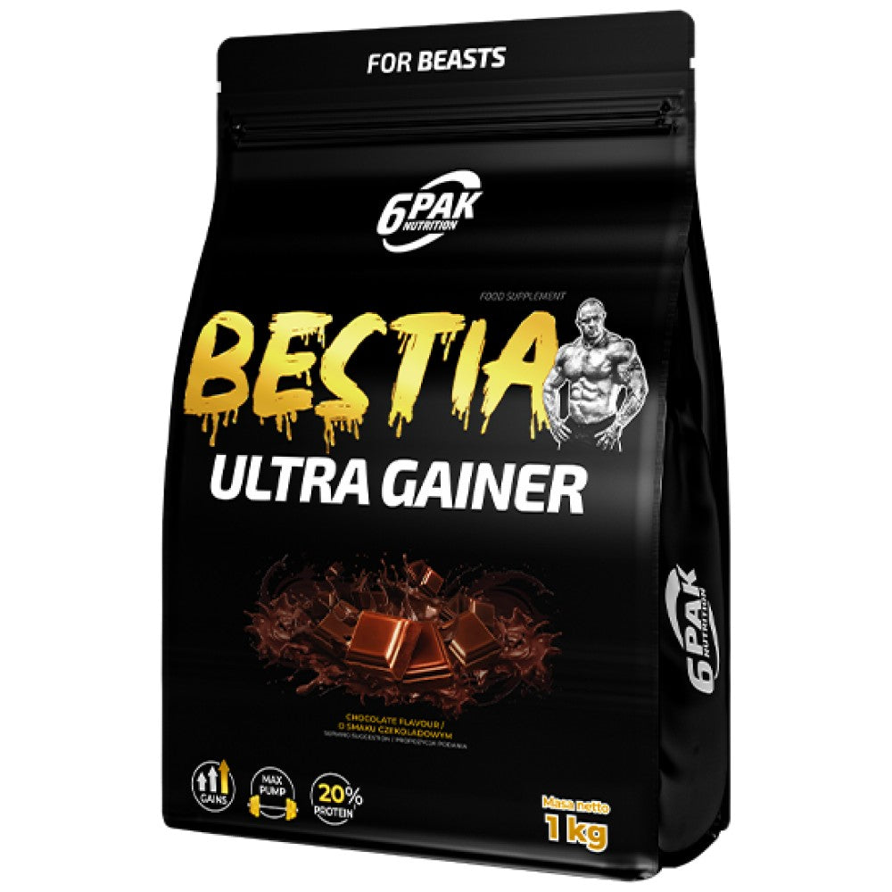 6PAK Nutrition Bestia Ultra Gainer - Гейнър за маса