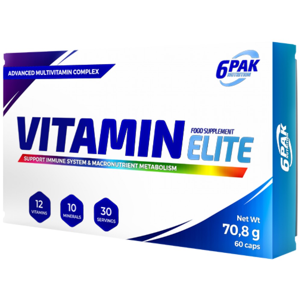 6PAK Nutrition Vitamin Elite - Мултивитамини за спорт