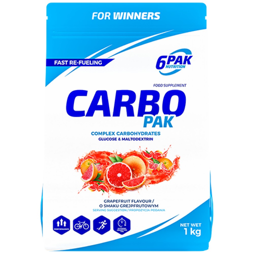 6PAK Nutrition Carbo Pak - Въглехидратна формула за енергия