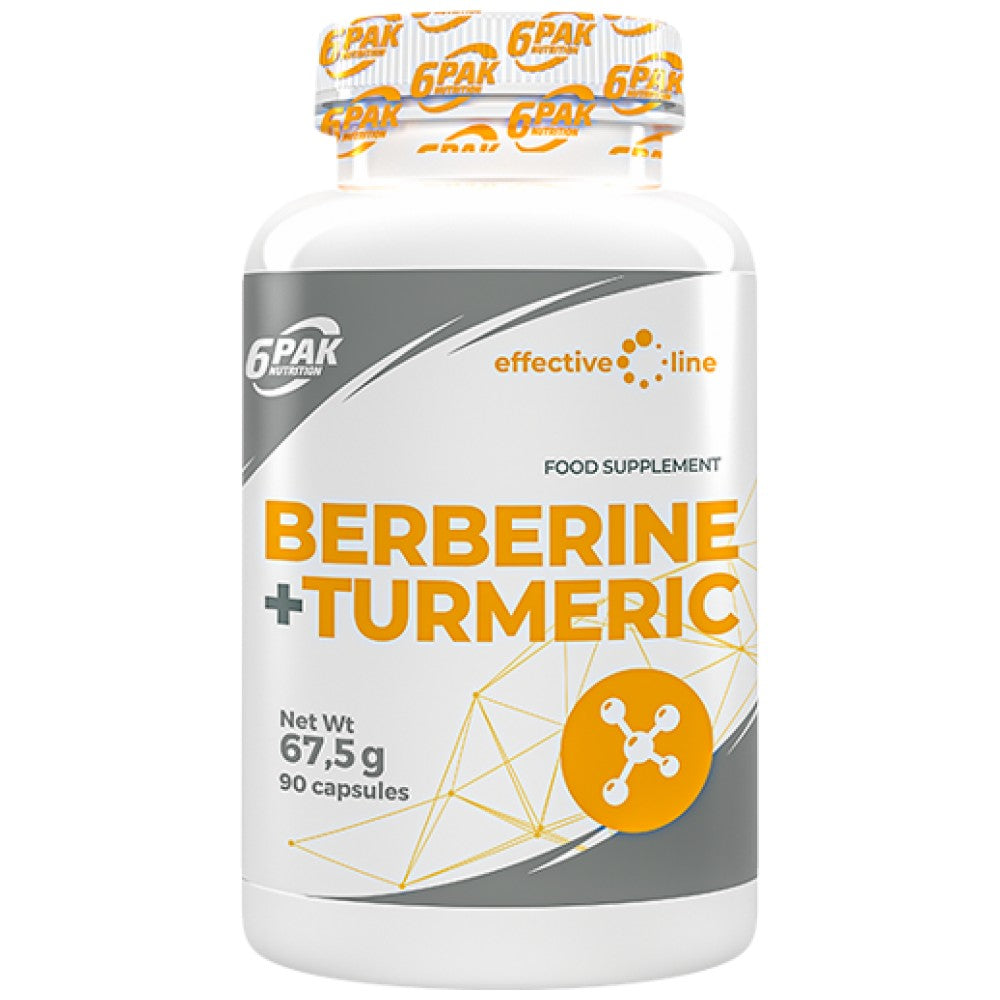 6PAK Nutrition Berberine + Turmeric - Берберин с куркума