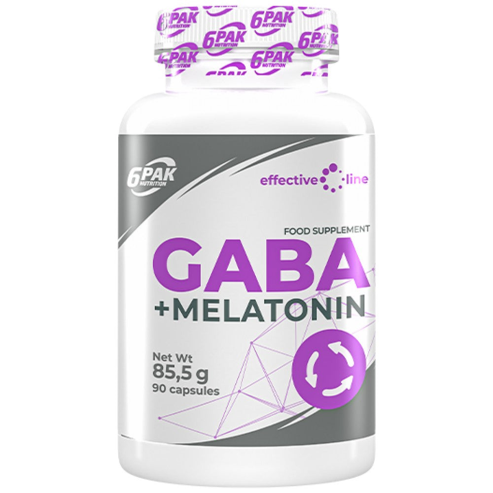 6PAK Nutrition GABA + Melatonin - ГАБА с мелатонин