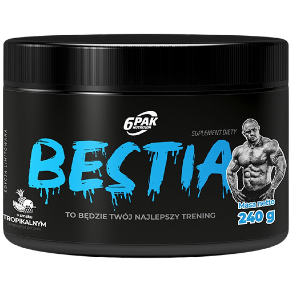 6PAK Nutrition Bestia Ultimate Pre-Workout Formula - Предтренировъчна формула