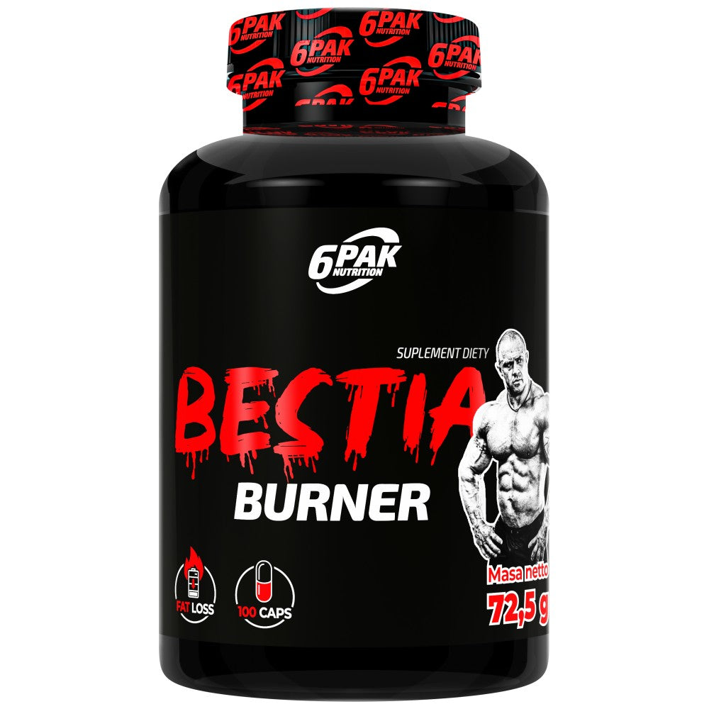 6PAK Nutrition Bestia Burner - Термогенен фетбърнър
