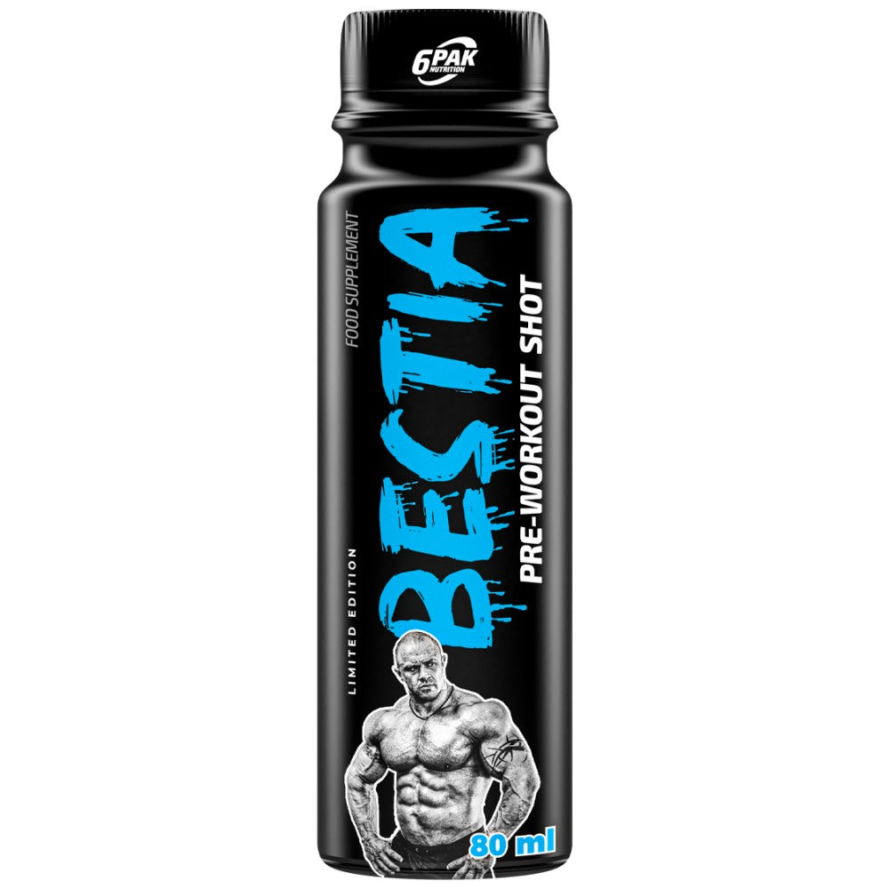 6PAK Nutrition Bestia Shot - Предтренировъчен шот