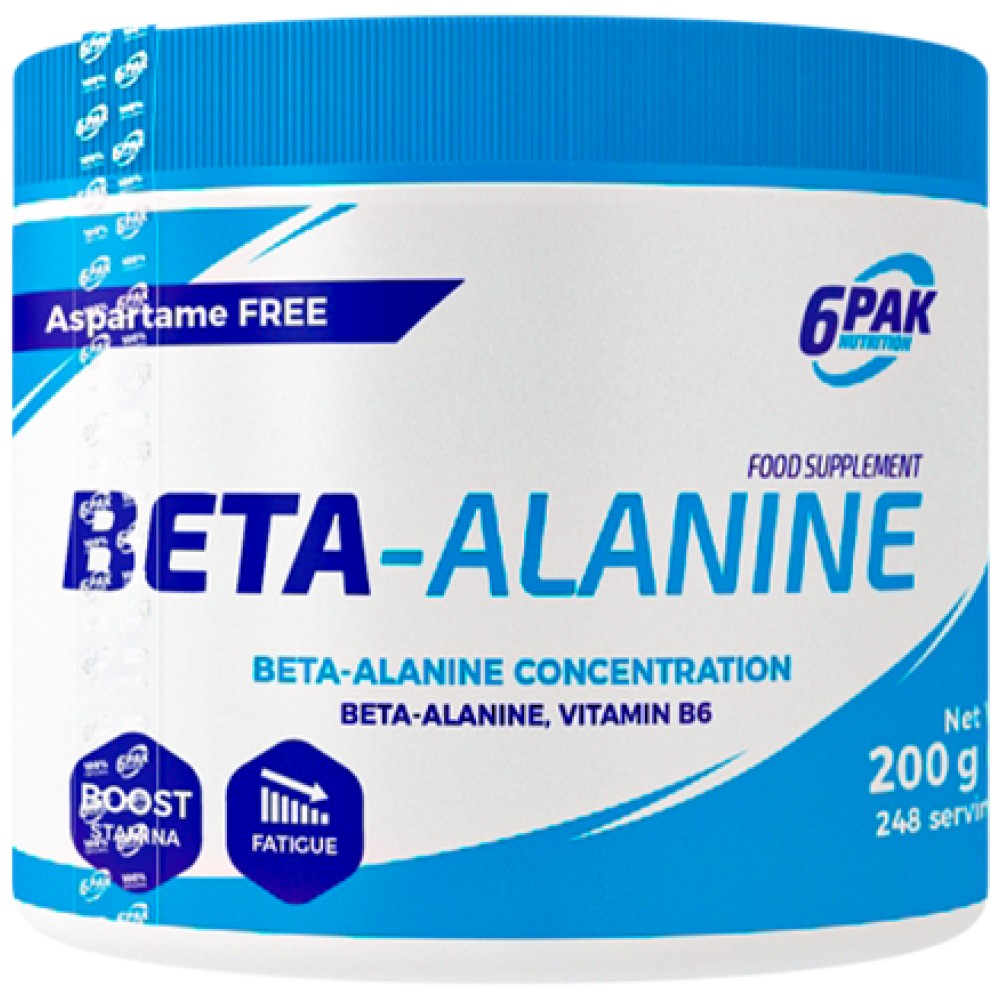 6PAK Nutrition Beta-Alanine Powder - Бета-аланин на прах