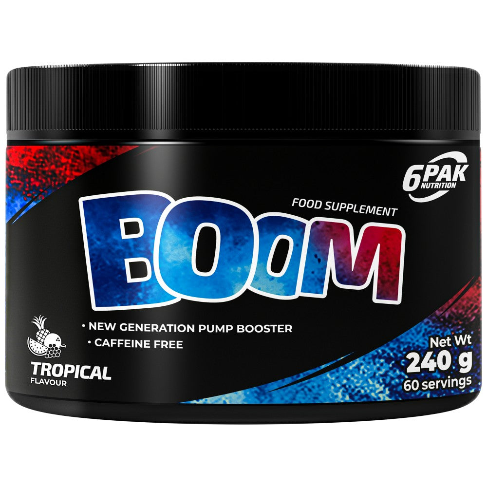 6PAK Nutrition Boom Pre-Workout - Предтренировъчна формула