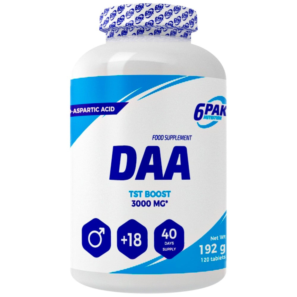 6PAK Nutrition DAA Caps - Д-Аспарагинова киселина капсули