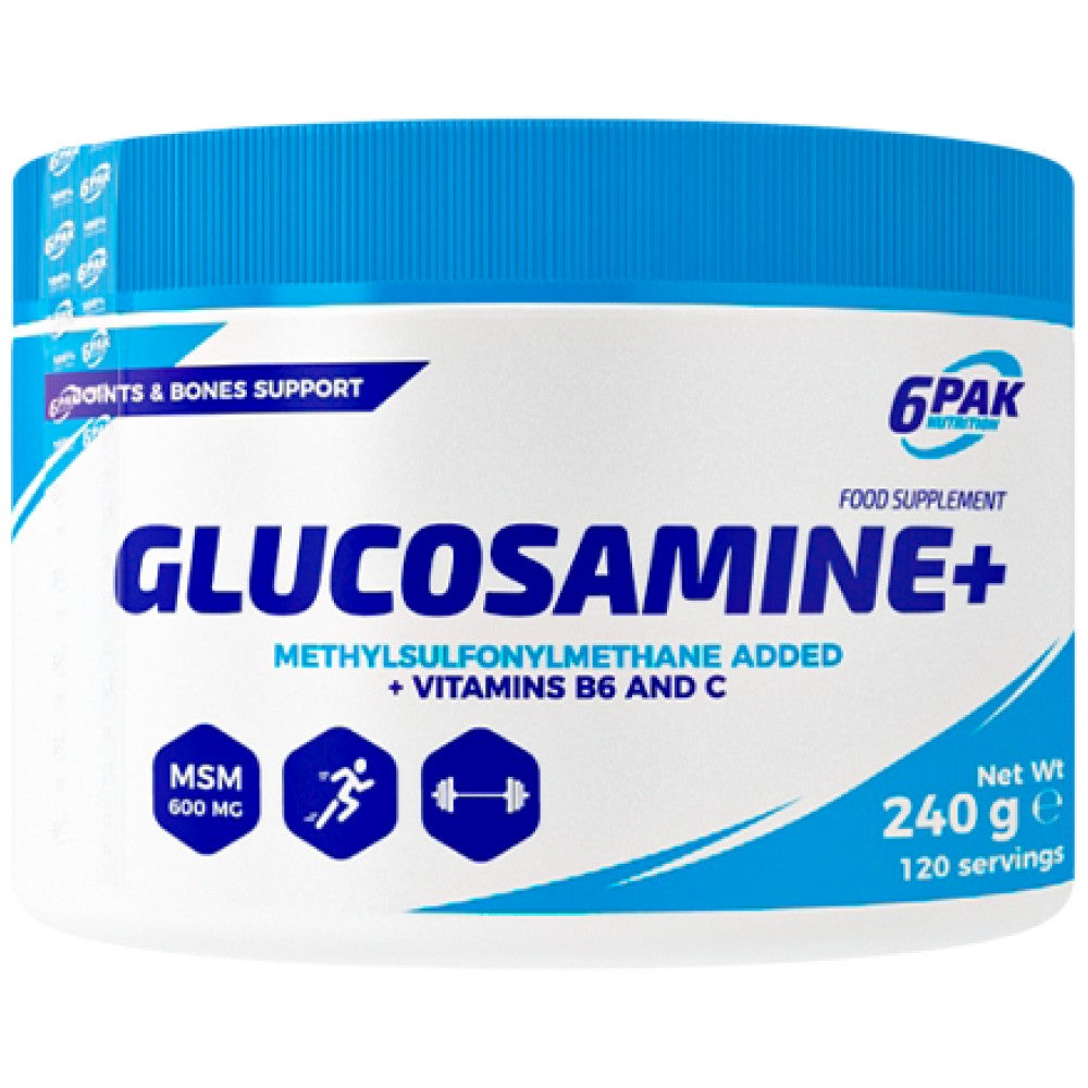 6PAK Nutrition Glucosamine+ Powder - Глюкозамин на прах