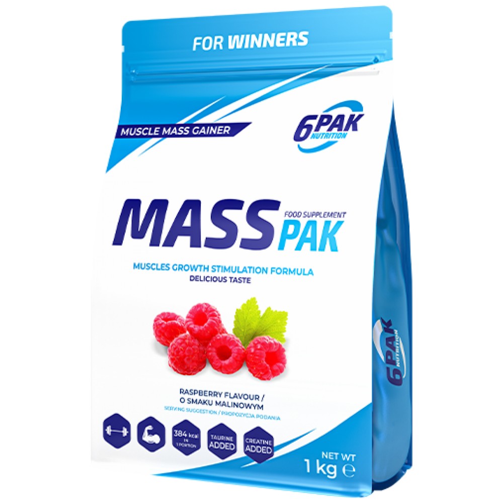 6PAK Nutrition Mass Pak - Гейнър за маса