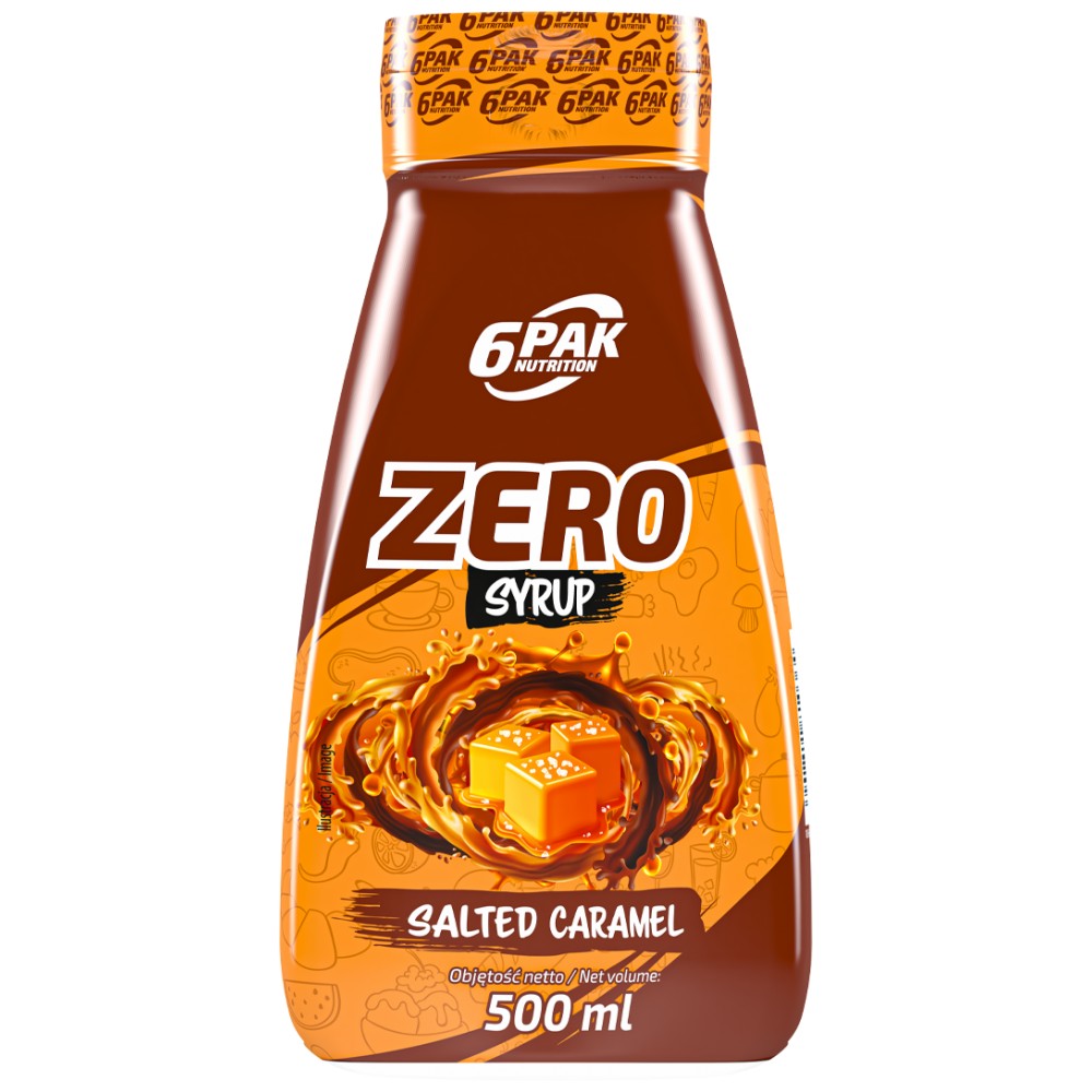 6PAK Nutrition Syrup Zero Salted Caramel - Сироп без калории солен карамел
