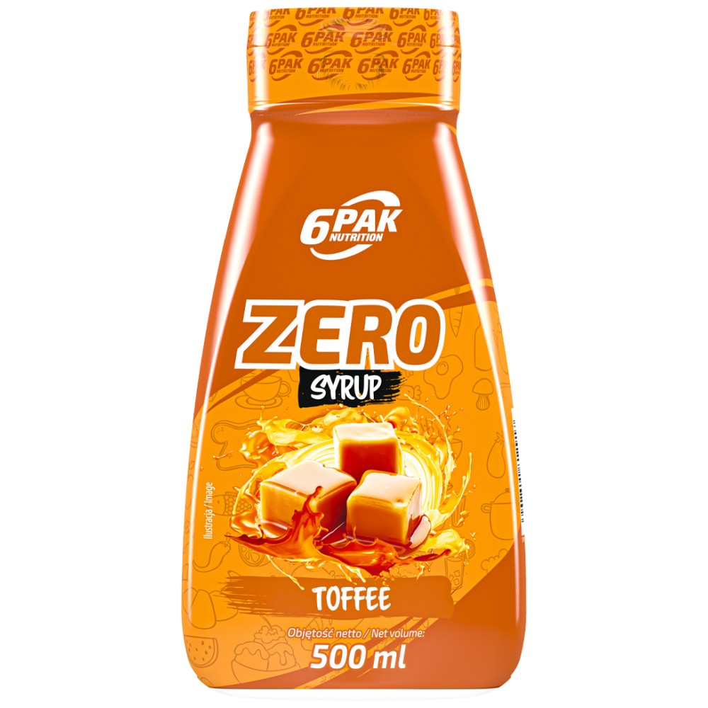 6PAK Nutrition Syrup Zero Toffee - Сироп тофи без калории
