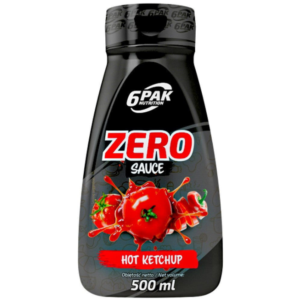 6PAK Nutrition Sauce Zero Hot Ketchup - Лют кетчуп без калории