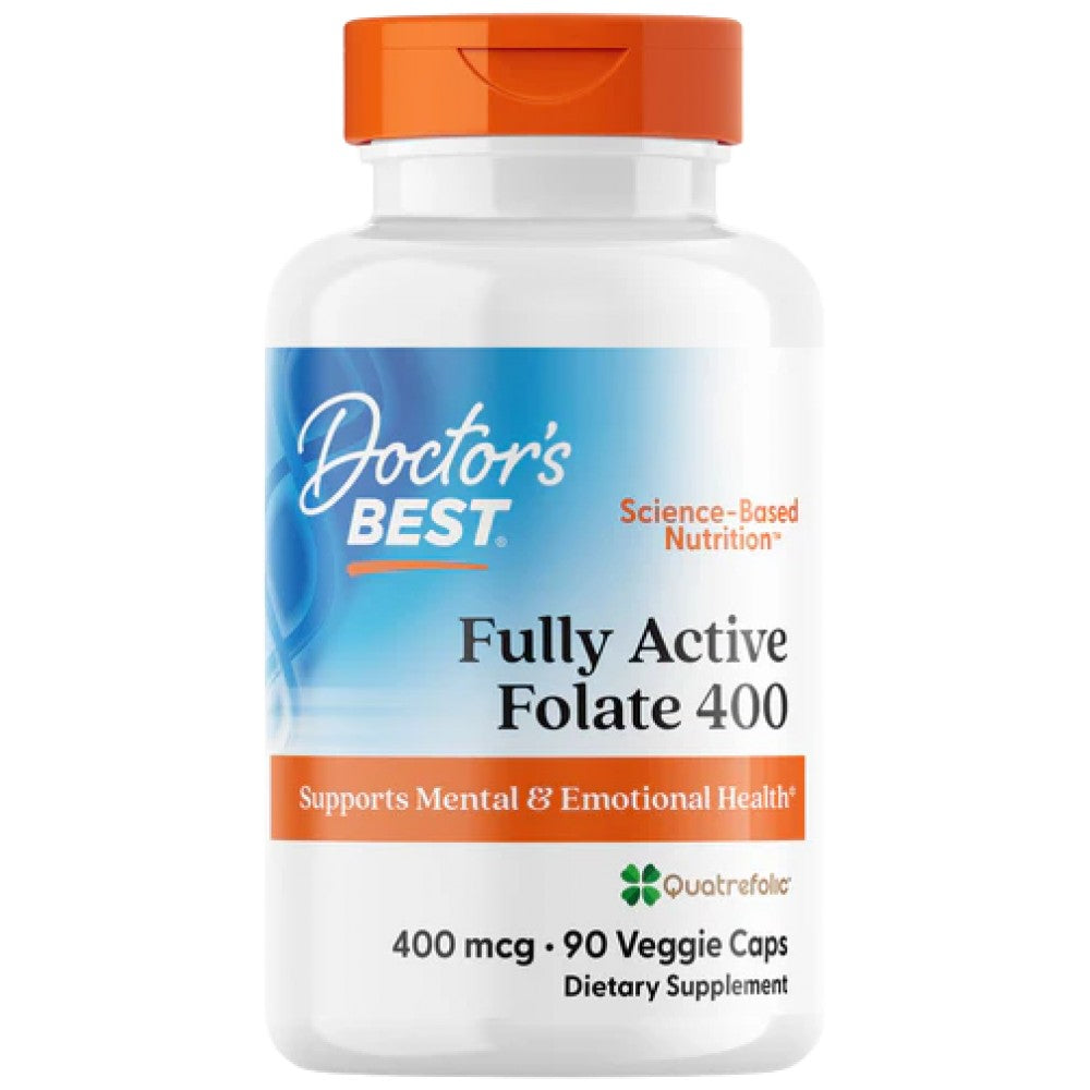 Doctor's Best Fully Active Folate 400 mcg - Активен фолат 400 mcg