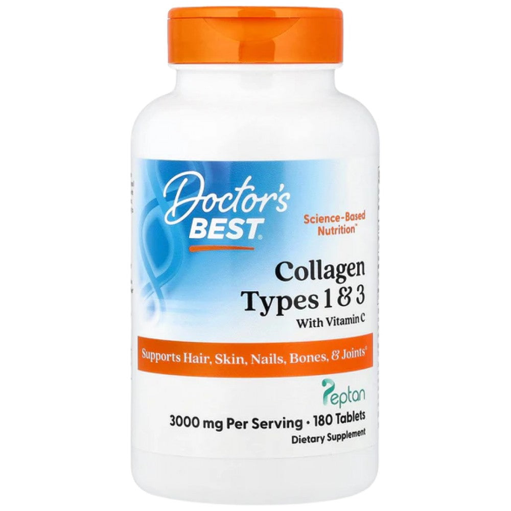 Doctor’s Best Collagen Types 1 & 3 1000 mg - Колаген тип 1 и 3 (1000 mg)