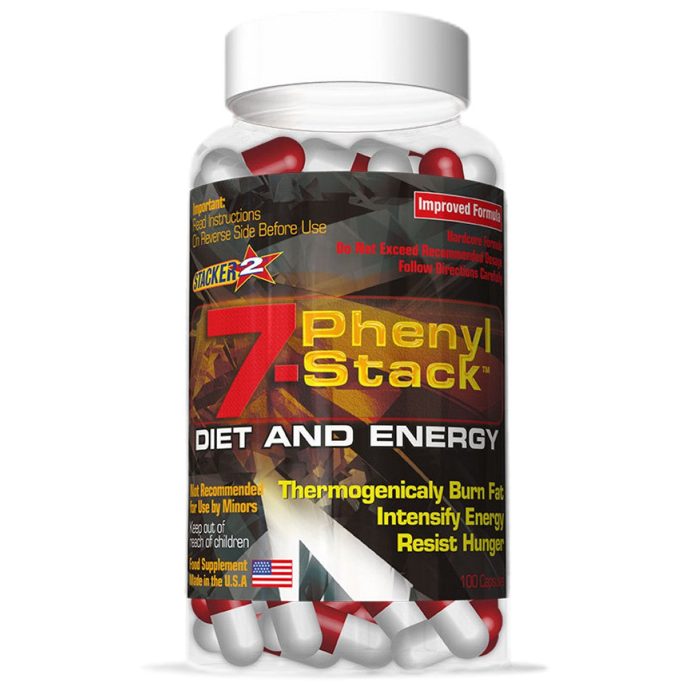 Stacker 7 Phenyl Stack - Енергийна формула с кофеин