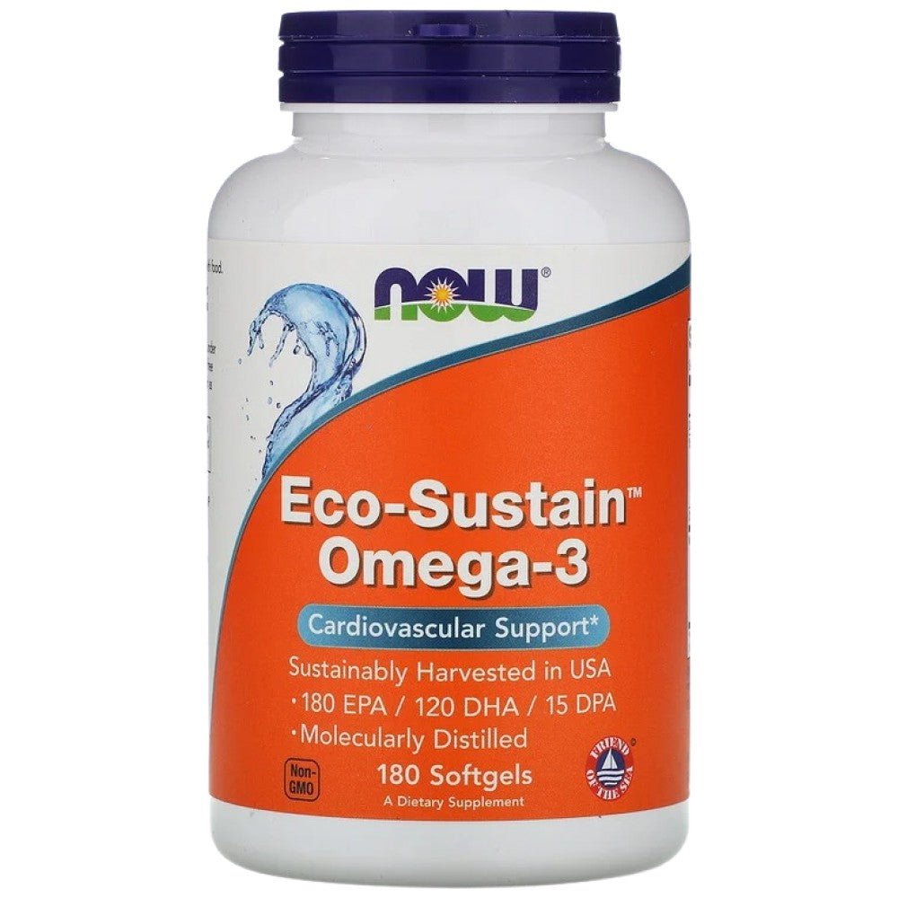 NOW Foods Eco-Sustain Omega 3 - Рибено масло Омега 3 (екологично)