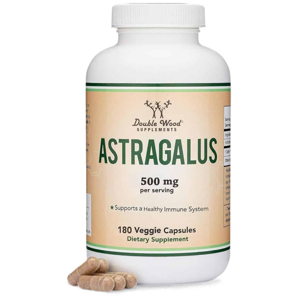 Double Wood Supplements Astragalus 500 mg - Астрагал 500 mg
