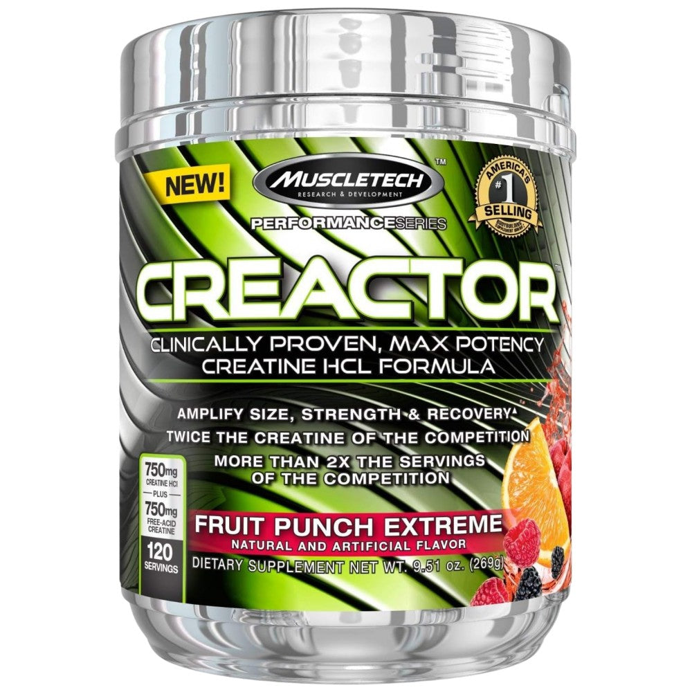 MuscleTech Creactor Creatine HCl + Free-Acid - Креатин HCl и свободна форма