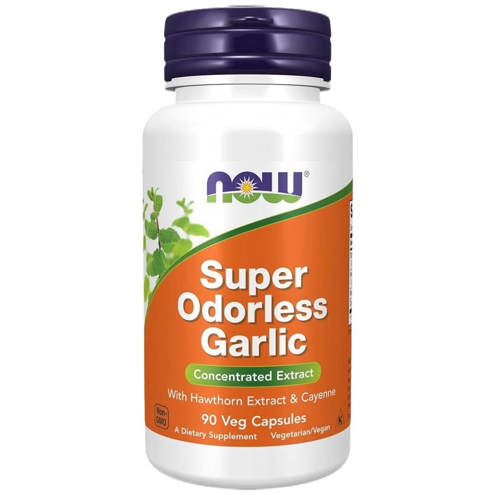 NOW Foods Super Odorless Garlic Concentrated Extract - Чесън без миризма концентрат