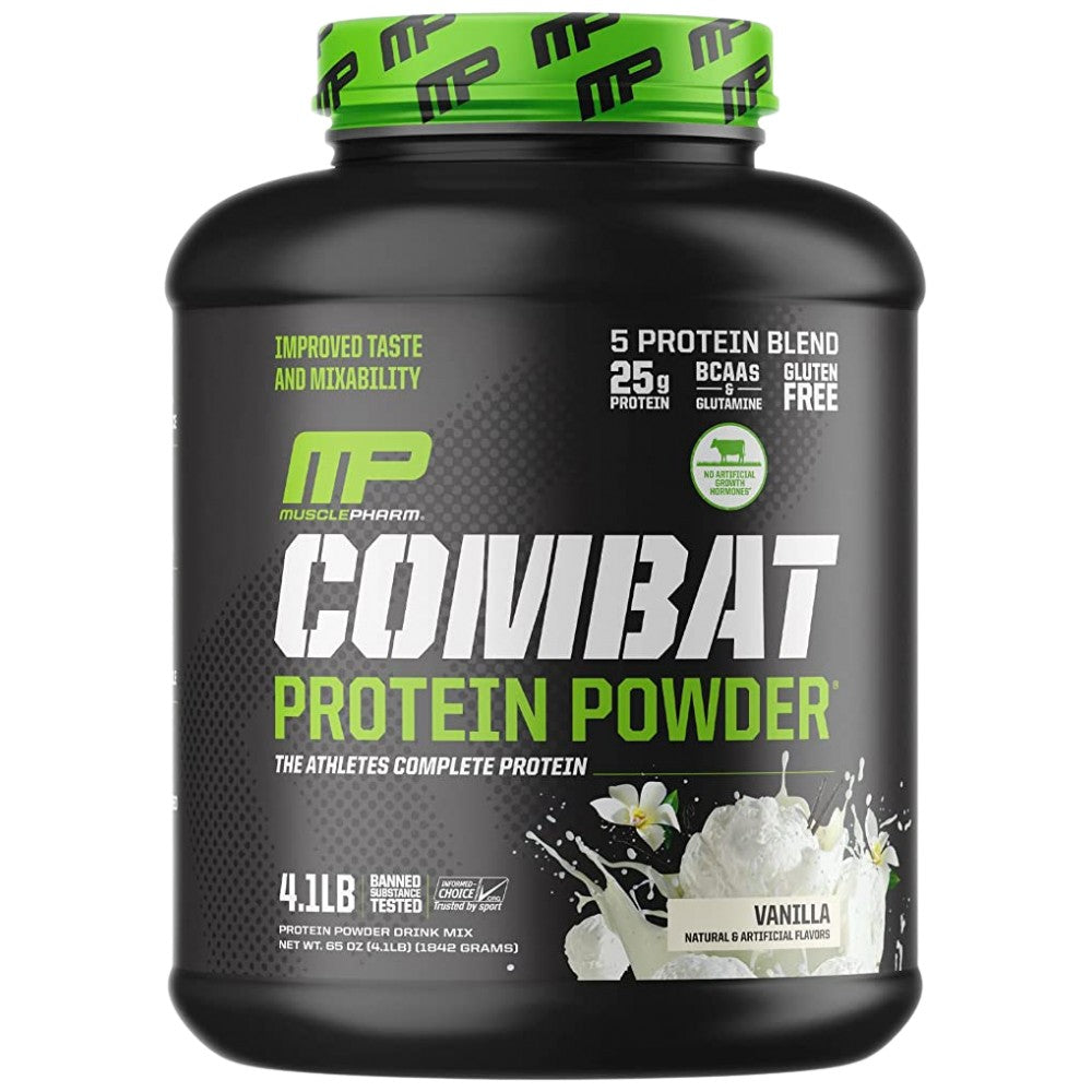Muscle Pharm Combat Protein Powder - Многокомпонентен протеин