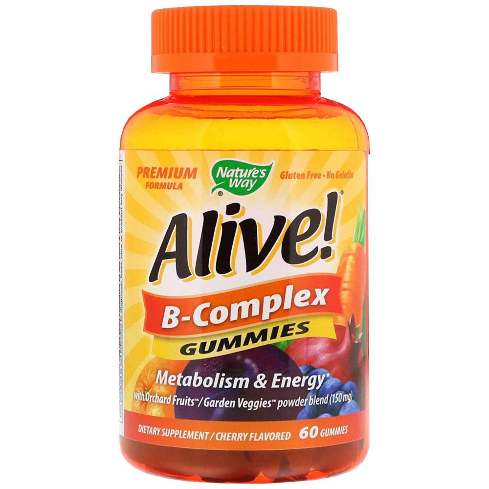 Nature’s Way Alive! B-Complex Gummy - Витамин Б комплекс желирани