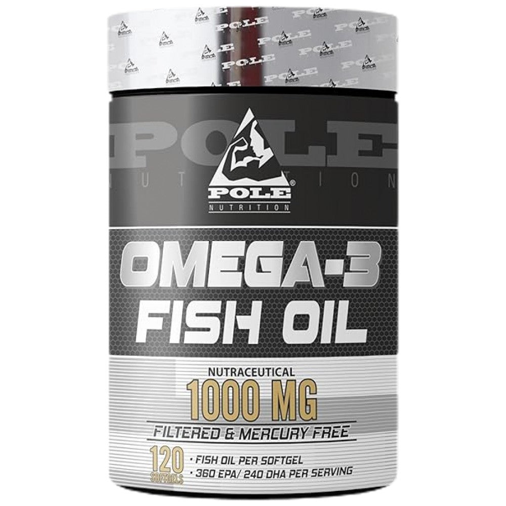 Pole Nutrition Omega-3 Fish Oil 1000 mg - Рибено масло 1000 mg