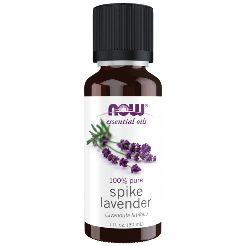 NOW Foods Spike Lavender Oil 100% Pure - Етерично масло от широколистна лавандула