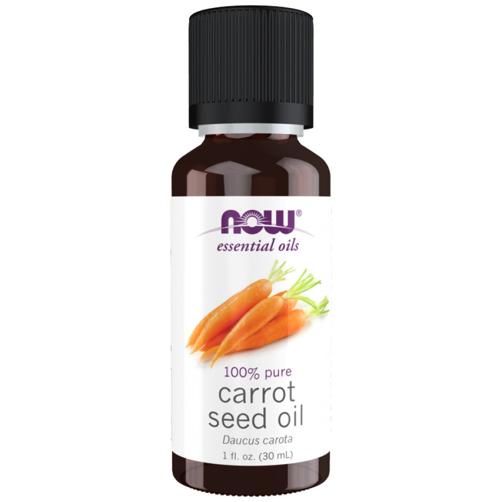 NOW Foods Carrot Seed Oil | 100% Pure Daucus Carota - Масло от морковено семе