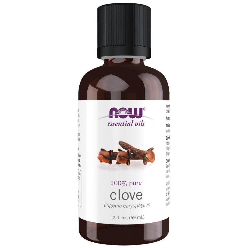 NOW Foods Clove Oil 100% Pure - Етерично масло от карамфил