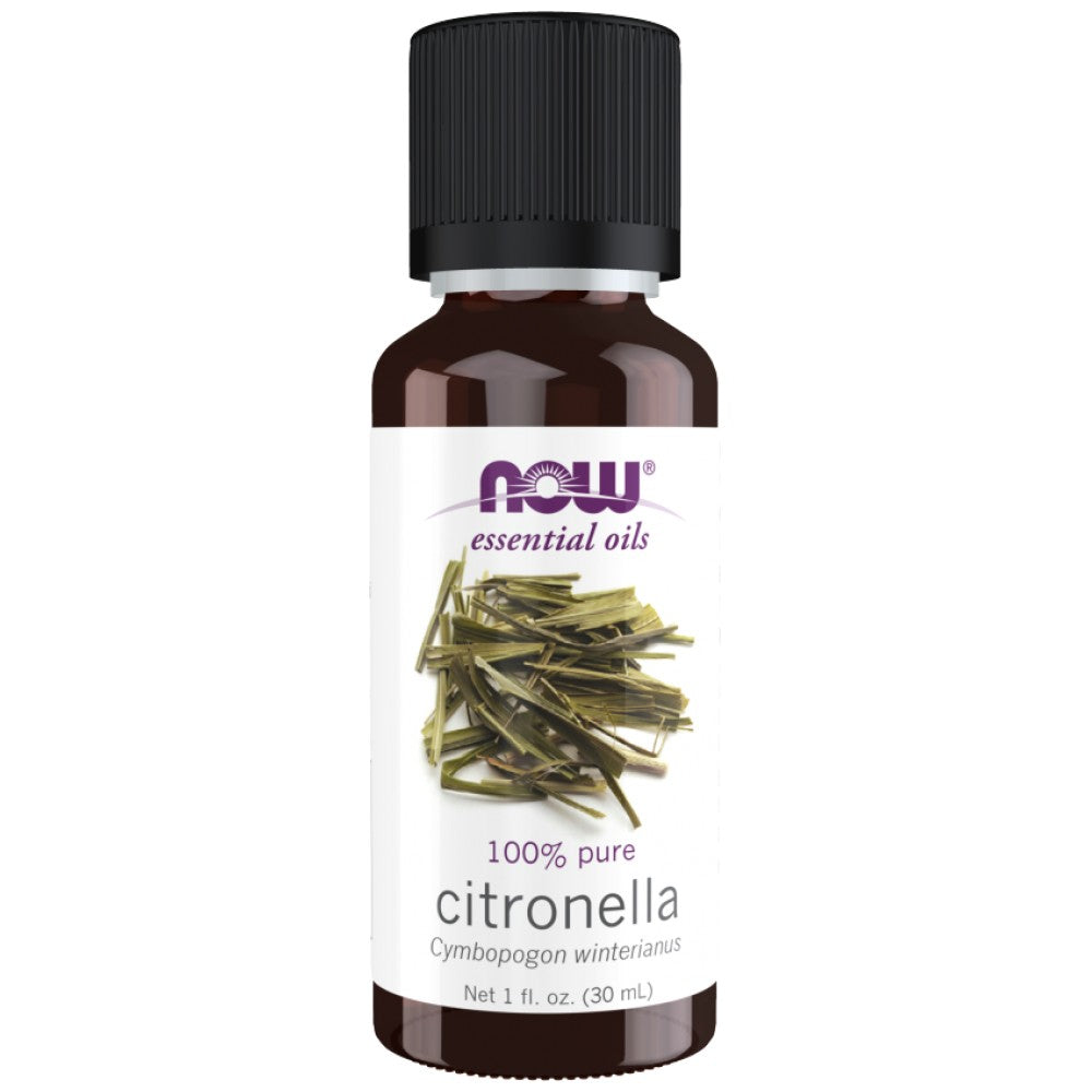 NOW Foods Citronella Oil 100% Pure - Етерично масло от цитронела