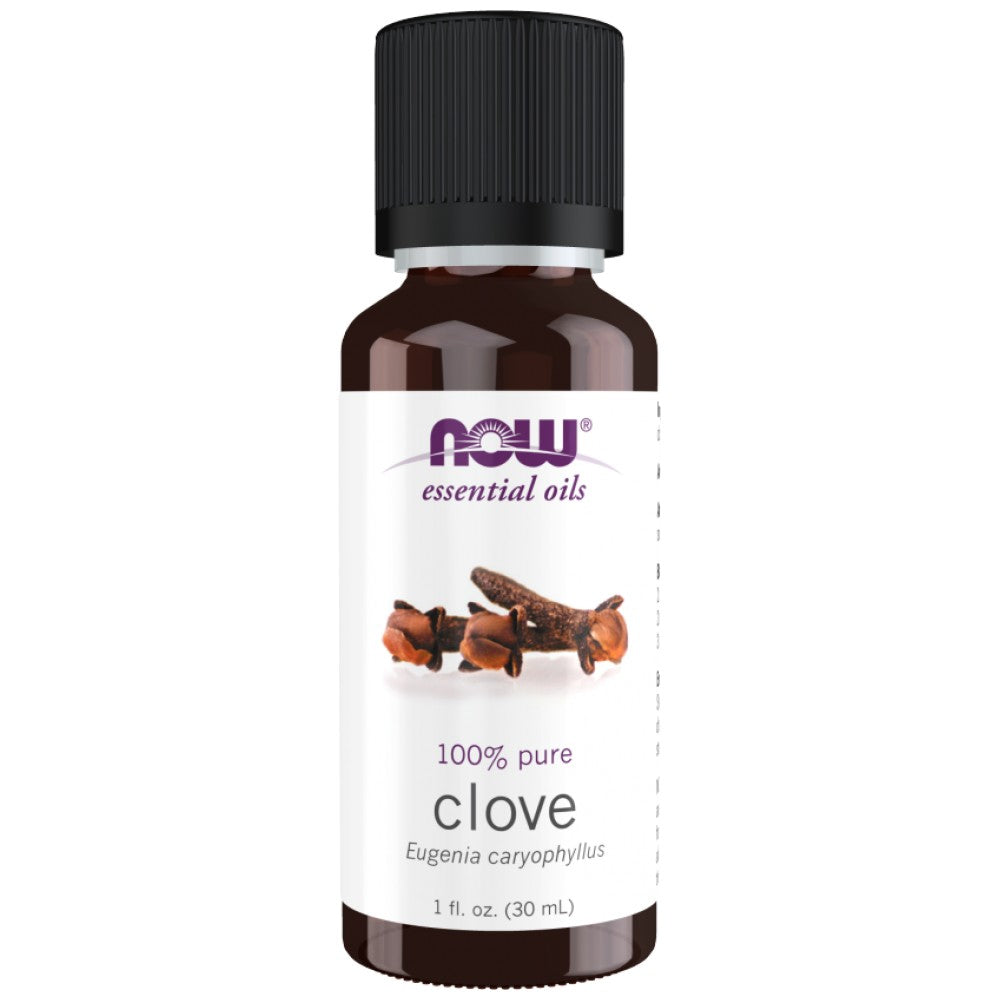 NOW Foods Clove Oil 100% Pure - Етерично масло от карамфил