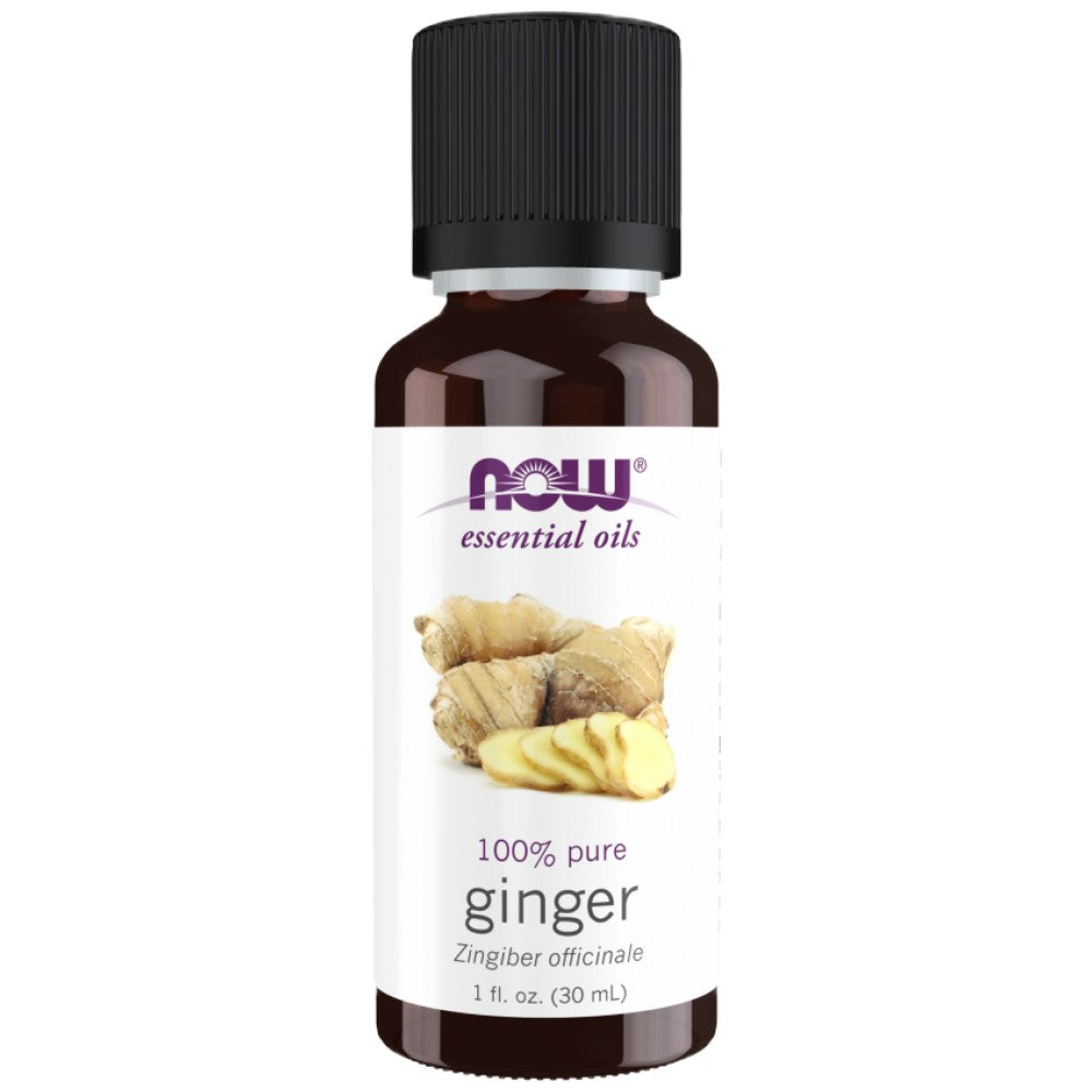 NOW Foods Ginger Oil 100% Pure - Етерично масло от джинджифил