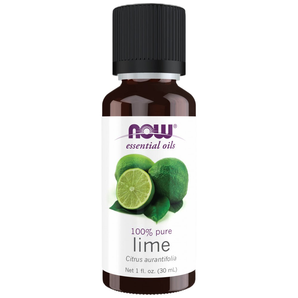 NOW Foods Lime Oil 100% Pure - Етерично масло от лайм