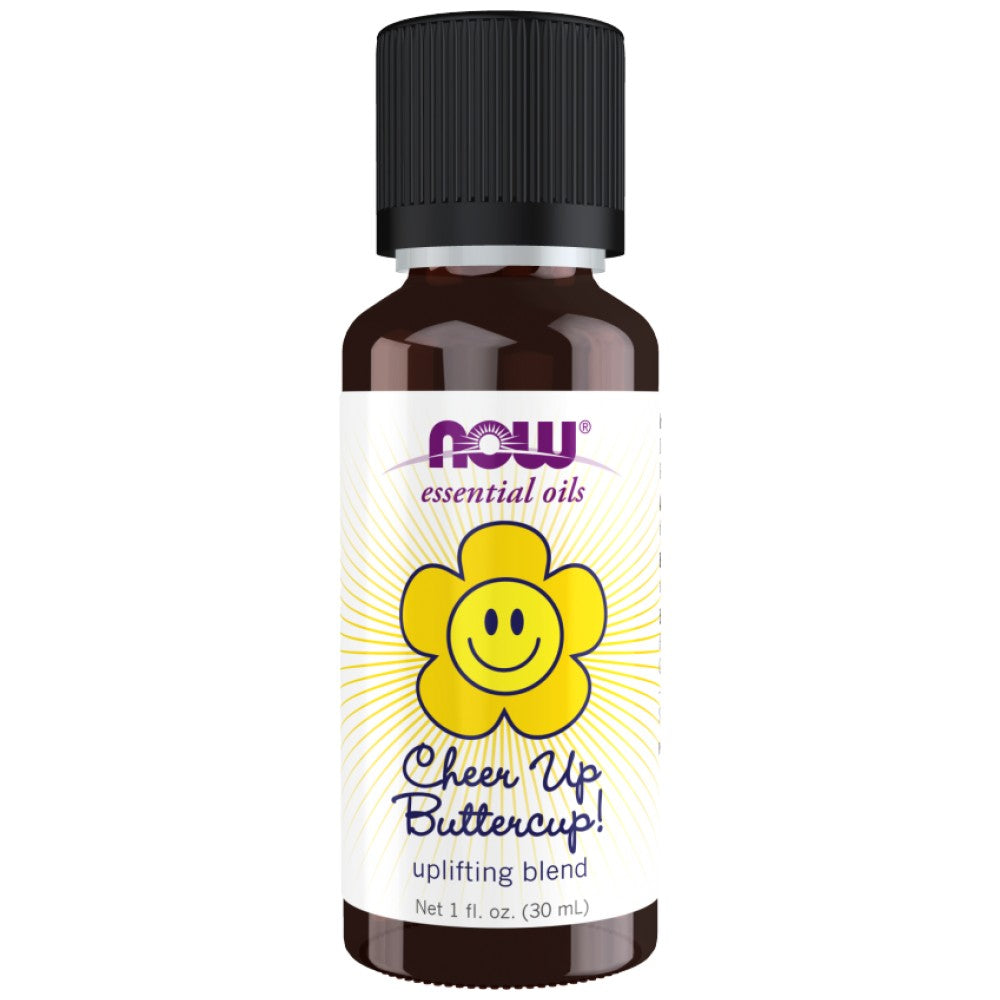NOW Foods Cheer Up Buttercup Uplifting Oil Blend - Ободряващ ароматен бленд