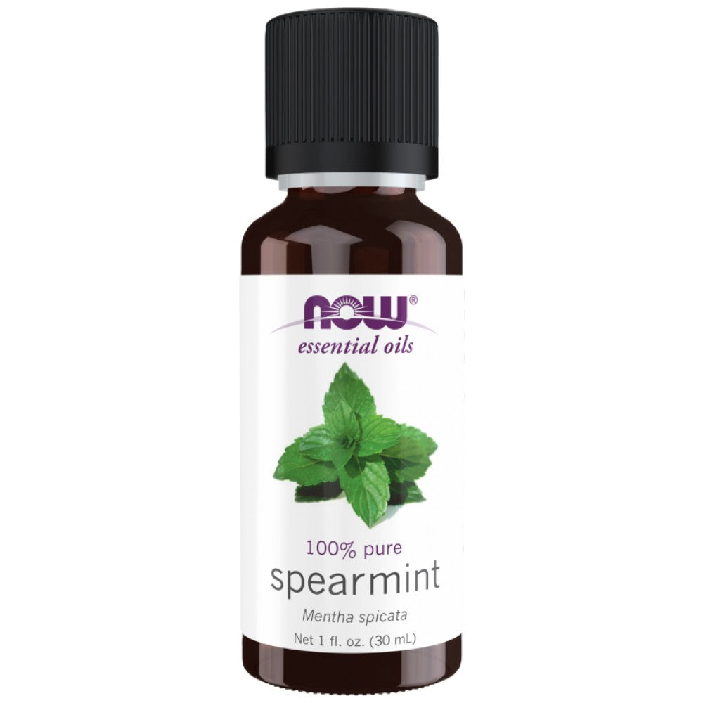 NOW Foods Spearmint Oil 100% Pure - Етерично масло от мента джоджен