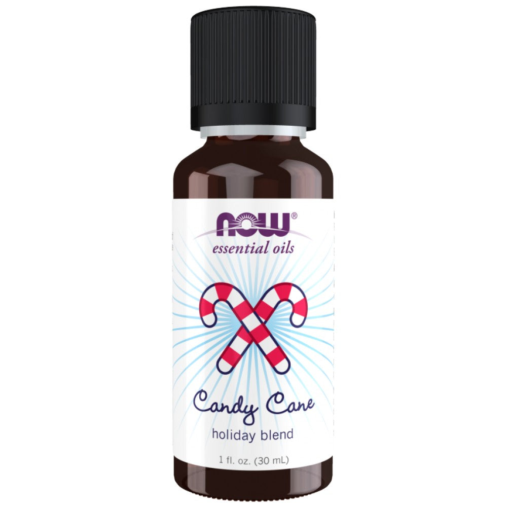 NOW Foods Candy Cane Oil Holiday Blend - Празничен ароматен бленд