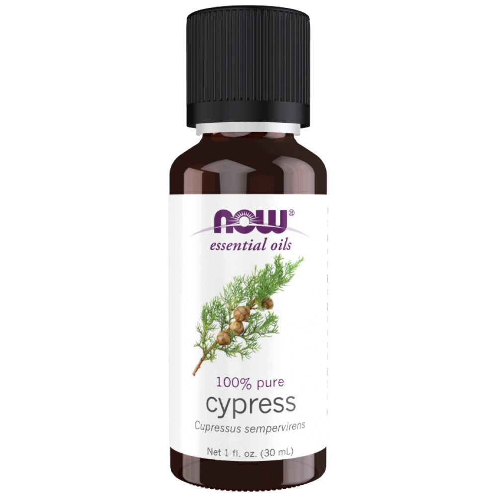 NOW Foods Cypress Oil 100% Pure - Етерично масло от кипарис