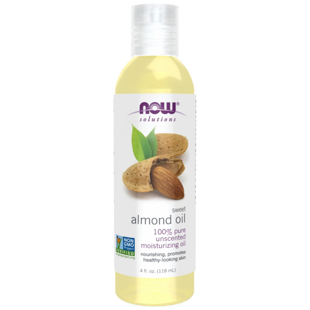 NOW Foods Sweet Almond Oil - Бадемово масло 100% чисто