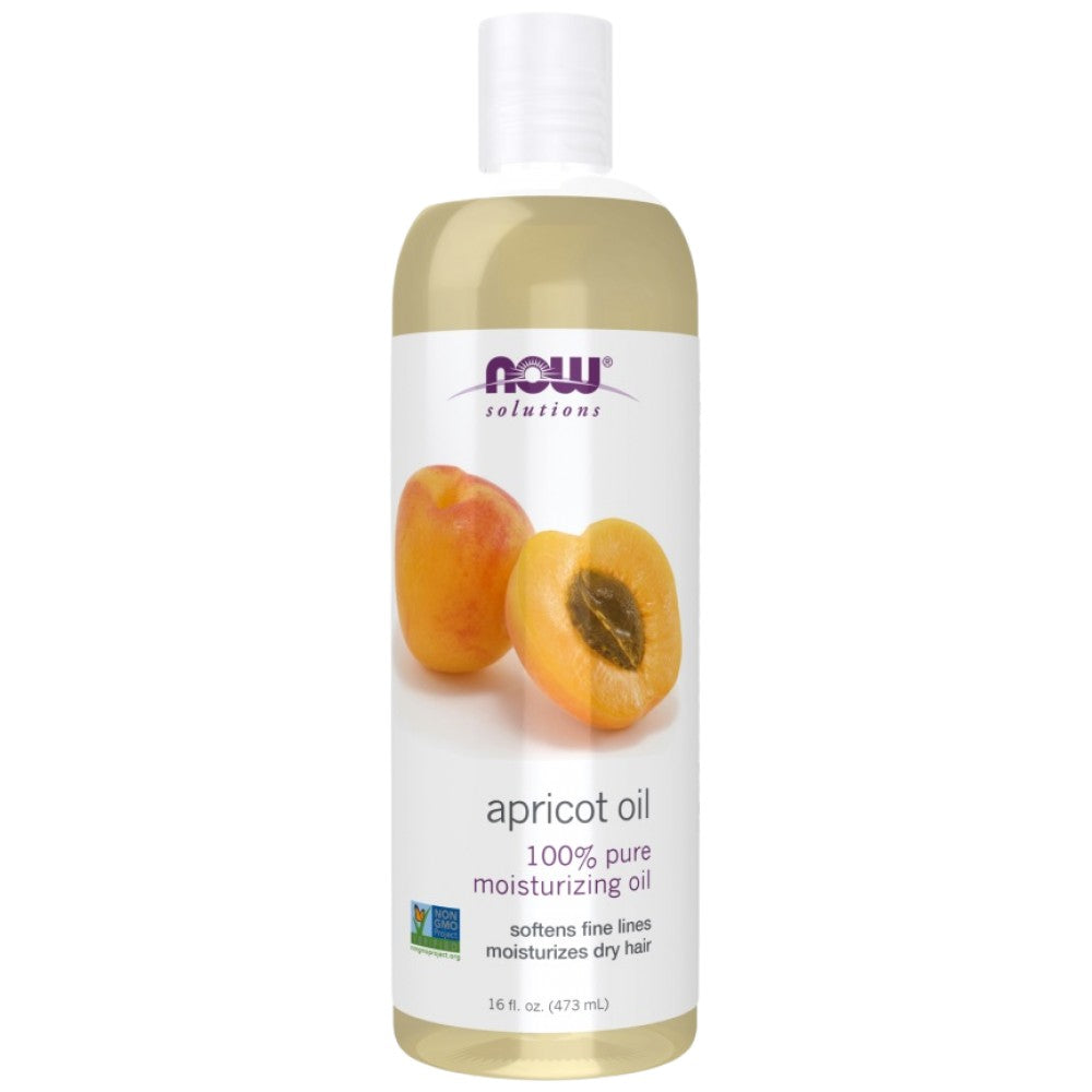 NOW Foods Apricot Oil 100% Moisturizing Oil - Масло от кайсия за кожата