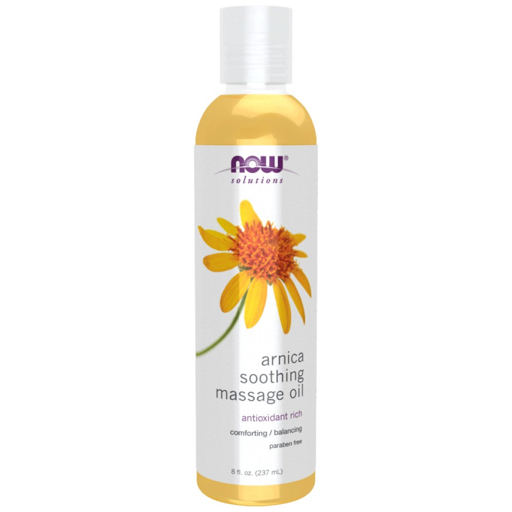 NOW Foods Arnica Soothing Massage Oil - Масажно масло с арника