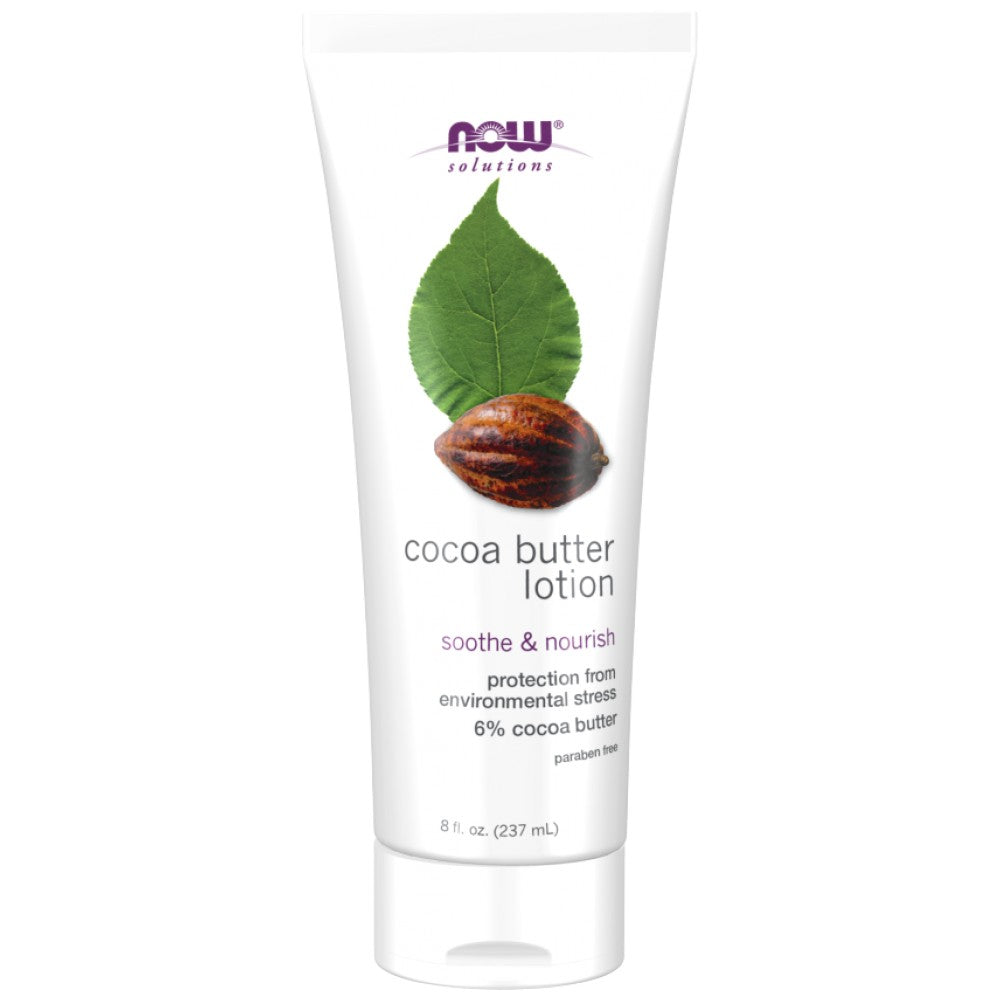 NOW Foods Cocoa Butter Lotion - Лосион с какаово масло