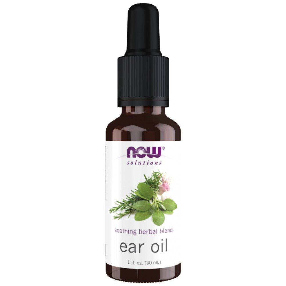 NOW Foods Ear Oil Relief Soothing Herbal Blend - Билково масло за уши